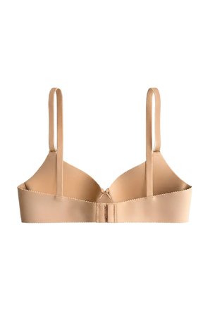 Seamless Bra - Selene | Ten Lazer Kesim Balenli Yarım Dolgulu Push Up Straplez Kadın Sütyen