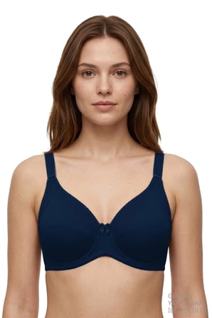 Bra - Novia | Büyük Beden Micro Balenli Minimizer Ayarlanabilir Askılı Kadın Sütyen 3'lü Paket
