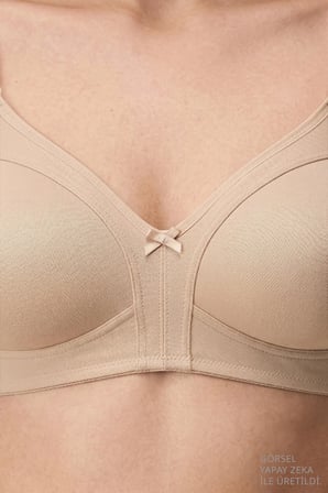 Bra - Fiora | Büyük Beden Balensiz Pamuklu Ayarlanabilir Askılı Kadın Sütyen 3'lü Paket