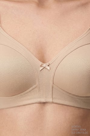 Bra - Fiora | Büyük Beden Balensiz Pamuklu Ayarlanabilir Askılı Kadın Sütyen 3'lü Paket