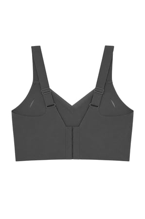 Seamless Bra - Elvora | Siyah Lazer Kesim Rib Dokulu Tül Detaylı Balensiz Kadın Sütyen