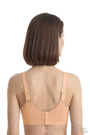 Seamless Bra - Seravia | Lazer Kesim Dantelli Minimizer Kadın Sütyen 3'lü Paket-2