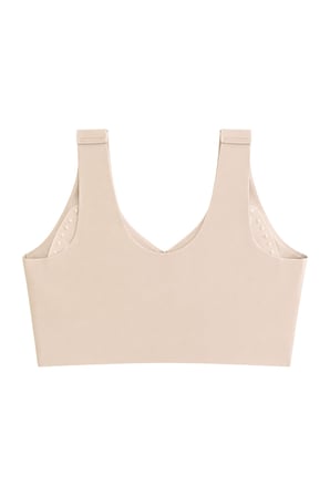 Seamless Bra - Neriva | Ten Lazer Kesim Önden Düğmeli Minimizer Kadın Sütyen