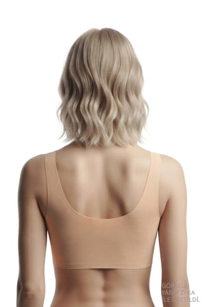 Seamless Bra - Virela | Lazer Kesim Önden Düğmeli Toparlayıcı Büyük Beden Kadın Sütyen 3'lü Paket-2