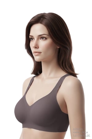 Seamless Bra - Velisse | Vizon Lazer Kesim Balensiz Toparlayıcı Minimizer Kadın Sütyen