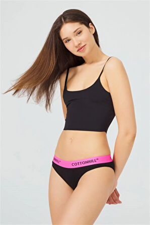 Pamuklu Basic Kadın Bikini Külot 3'lü Paket - 2