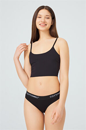 Pamuklu Basic Kadın Bikini Külot 3'lü Paket