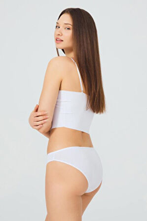 Basic Pamuklu Kadın Bikini Külot 3'lü Paket - 4