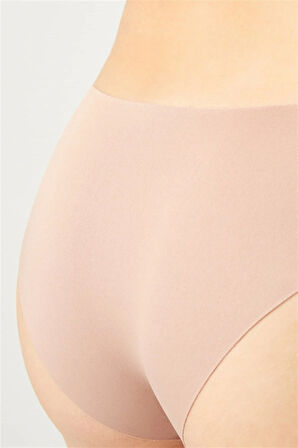 Basic İz Yapmayan Lazer Kesim Kadın Bikini Külot 3'lü Paket - 7