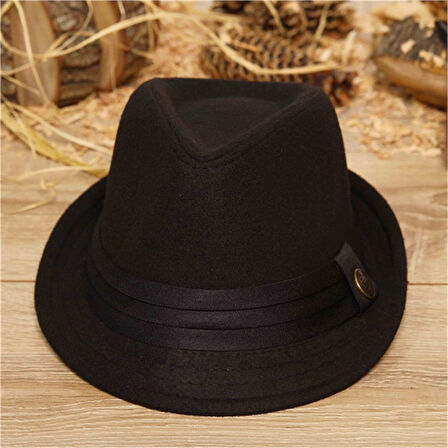 KISA KENARLI FÖTR ŞAPKA U-163