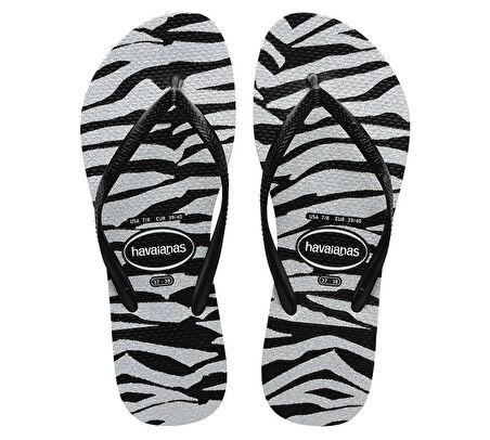  HAV. SLIM ANIMALS GLITTER BLACK4147852 