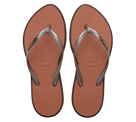 HAVAİANAS SLIM POINT KADIN KAHVERENGİ TERLİK 4149584