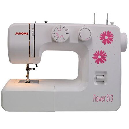 Janome Flower 313 Dikiş Makinesi Beyaz