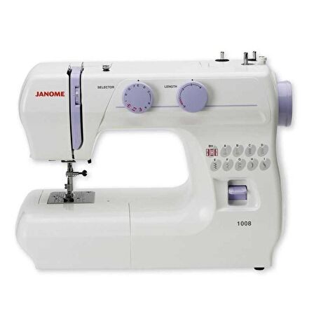 Janome 1008 Dikiş Makinesi Beyaz