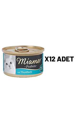 Pastete Kedi Ton Balıklı 85 Gr X 12 Adet