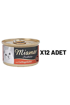 Pastete Kedi Ciğerli 85 Gr X 12 Adet