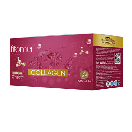 Fitomer Kolajen - 30 Saşe | 10.000 Mg