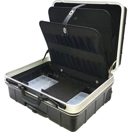 Alfa T-9002 Çekçekli ve Tekerlekli ABS Takım Çantası 24x38x52  cm