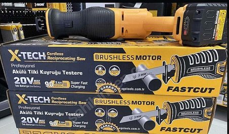 SGS 5565 Akülü Tilki Kuyruğu Testere Seti 20V - 4,0 Ah x 185 mm
