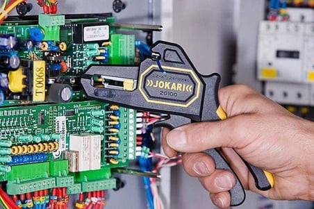Jokari 20100 Otomatik Kablo Soyma Aleti | Ø 0,2–6,0 mm² Profesyonel Soyucu