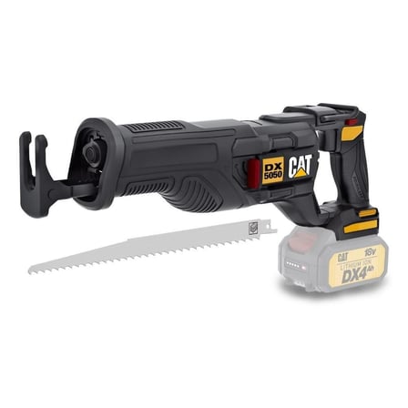 Cat DX5050B 18Volt Kömürsüz Akülü Tilki Kuyruğu Testere – Profesyonel Kemik ve Metal Kesme