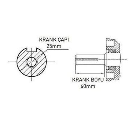 Factor MG420E Kamalı Benzinli Motor 16 Hp İpli/Marşlı