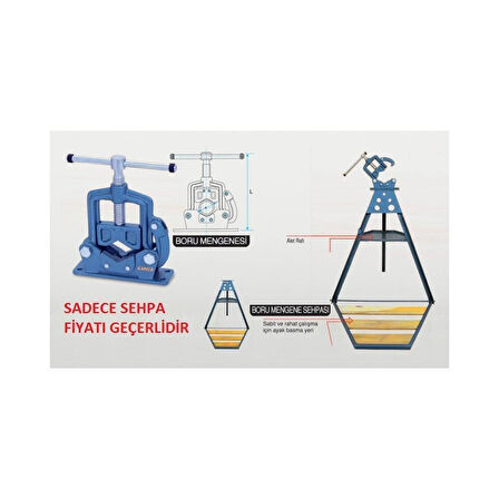 Kanca Boru Mengenesi Çalışma Sehpası 2''-3''