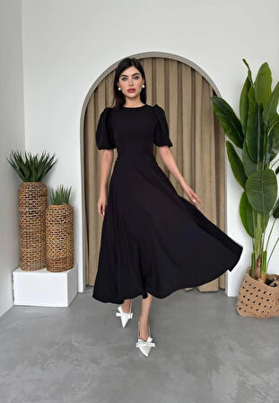 Catania Balon Kol Elbise