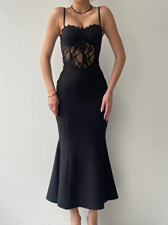 Begonia İp Askılı Elbise