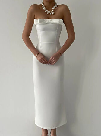 ÖNÜ KURDALELİ KAELM ELBİSE