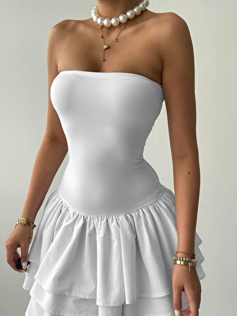 Vosges Straplez Mini Elbise