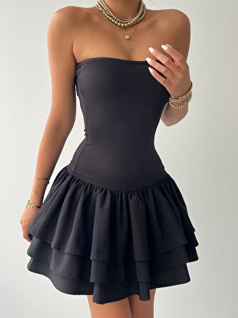 Vosges Straplez Mini Elbise