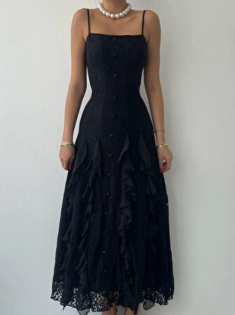 Tivoli İp Askılı Elbise