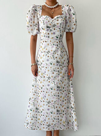 Juna Midi Boy Elbise