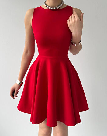 Berl Cep Detaylı Elbise