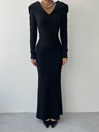 Vienne Yarasa Yaka Elbise