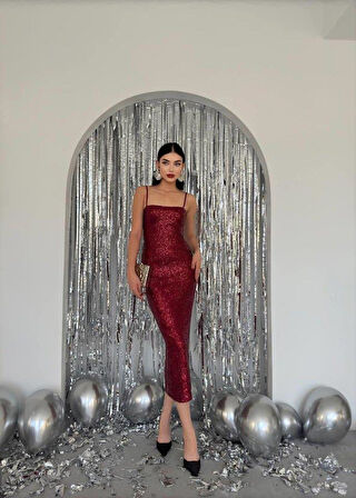 Woxo İp Askılı Elbise