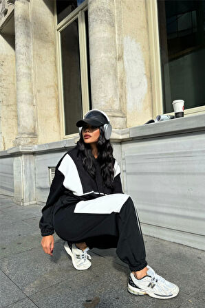 EŞOFMAN TAKIM PARÇALI - Siyah