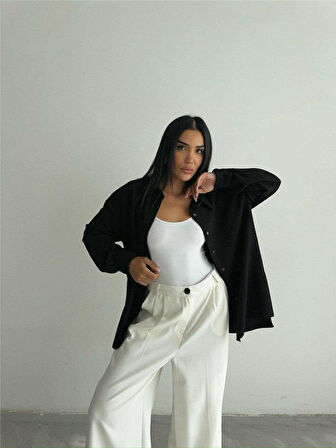 OTTOMAN GÖMLEK - Siyah