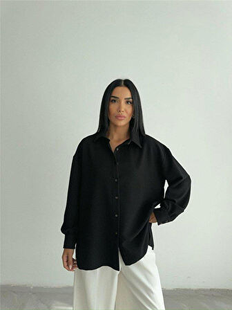 OTTOMAN GÖMLEK - Siyah