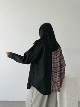 CHANEL PARÇALI GÖMLEK - Siyah