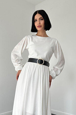 Ekru Felicita Elbise