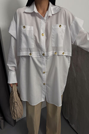 TASARIM GÖMLEK - Beyaz