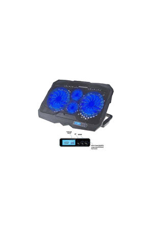 VRC-D17 DİĞİTAL GÖSTERGELİ NOTEBOOK SOĞUTUCU 4 FANLI 9-17"