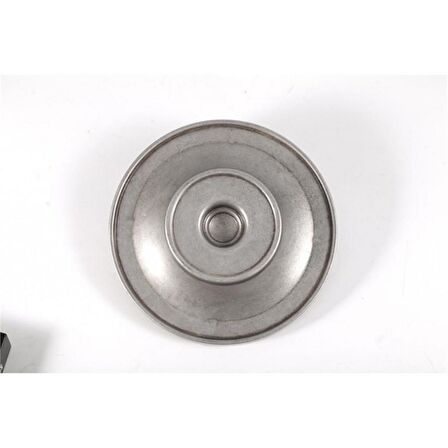 Parmida 4'lü Puro Küllüğü Desenli Metal Gümüş