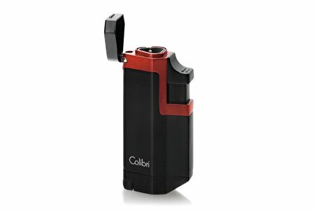 Colibri Tribeca Jet Alev Puro Çakmağı Siyah/Kırmızı