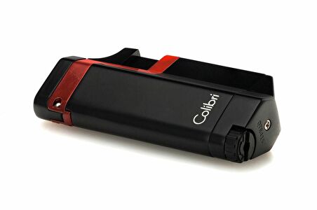 Colibri Tribeca Jet Alev Puro Çakmağı Siyah/Kırmızı