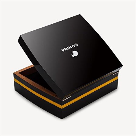 Cohiba Humidor Puro Kutusu Seti Black