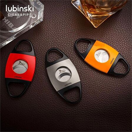 Lubinski Metal Puro Kesici Lazer Bıçak Siyah/Kırmızı (60Ring)