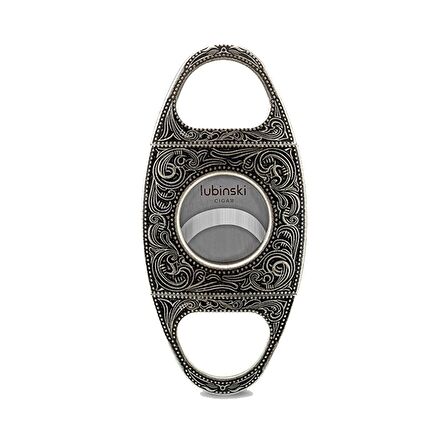 Lubinski Metal Puro Kesici Lazer Bıçak Kabartma İşlemeli Black (60Ring)